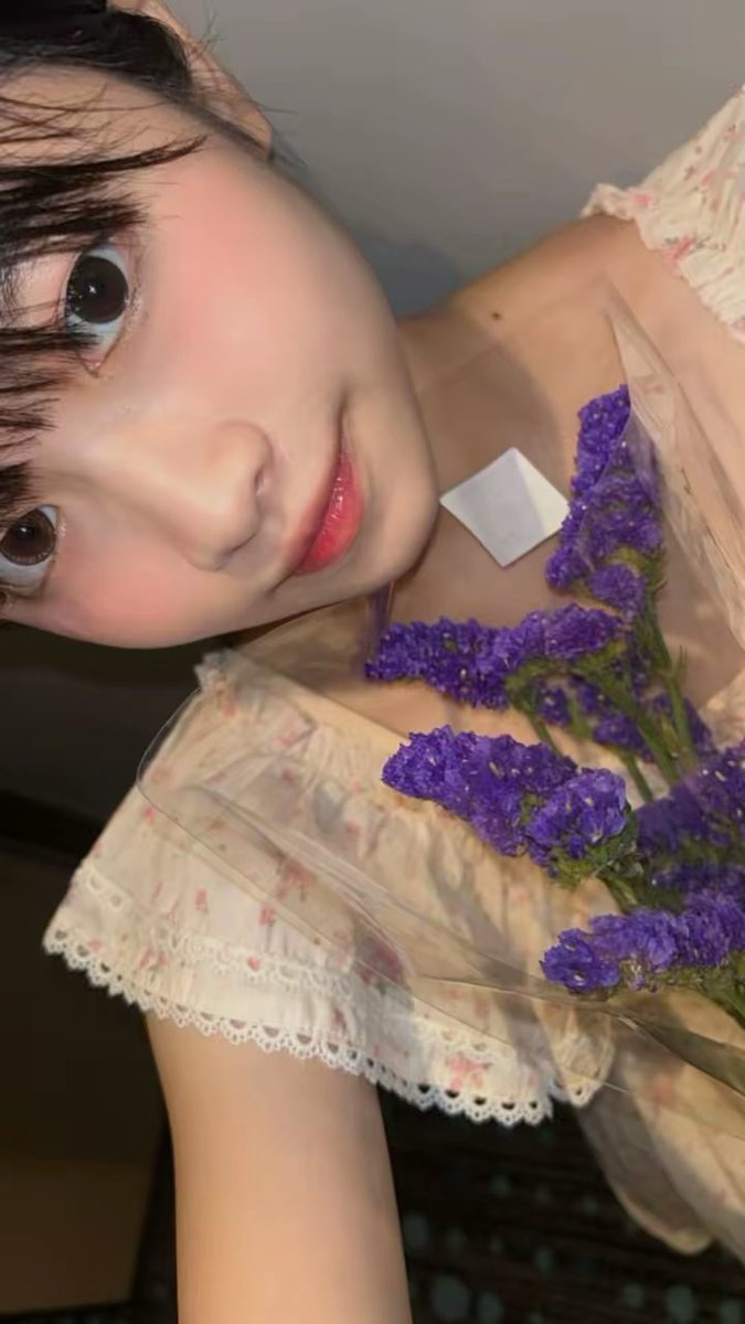 cindy_klp48's tweet photo. Helloooo!!!! You know i like lavender flowers right! Yes same like how i like u! Have a nice dayy🫶 https://t.co/KLd23PIdF9