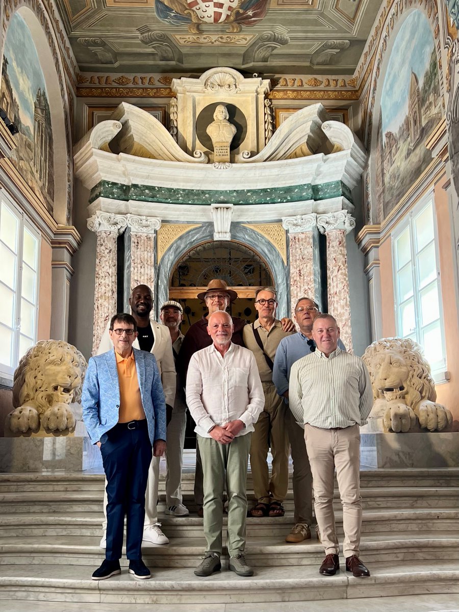 MaltainBelux's tweet photo. An initiative led by Amb. @vx64 &amp; his husband, brought Belgian personalities to Malta this May 🇲🇹🇧🇪
Supported by @HeritageMalta @VisitMalta @StJohnsCoCathedral, #MdinaCathedral this visit further strengthened Malta–Belgium ties.
#Malta #Belgium #CulturalDiplomacy @mfea https://t.co/hWcXNhfQNU