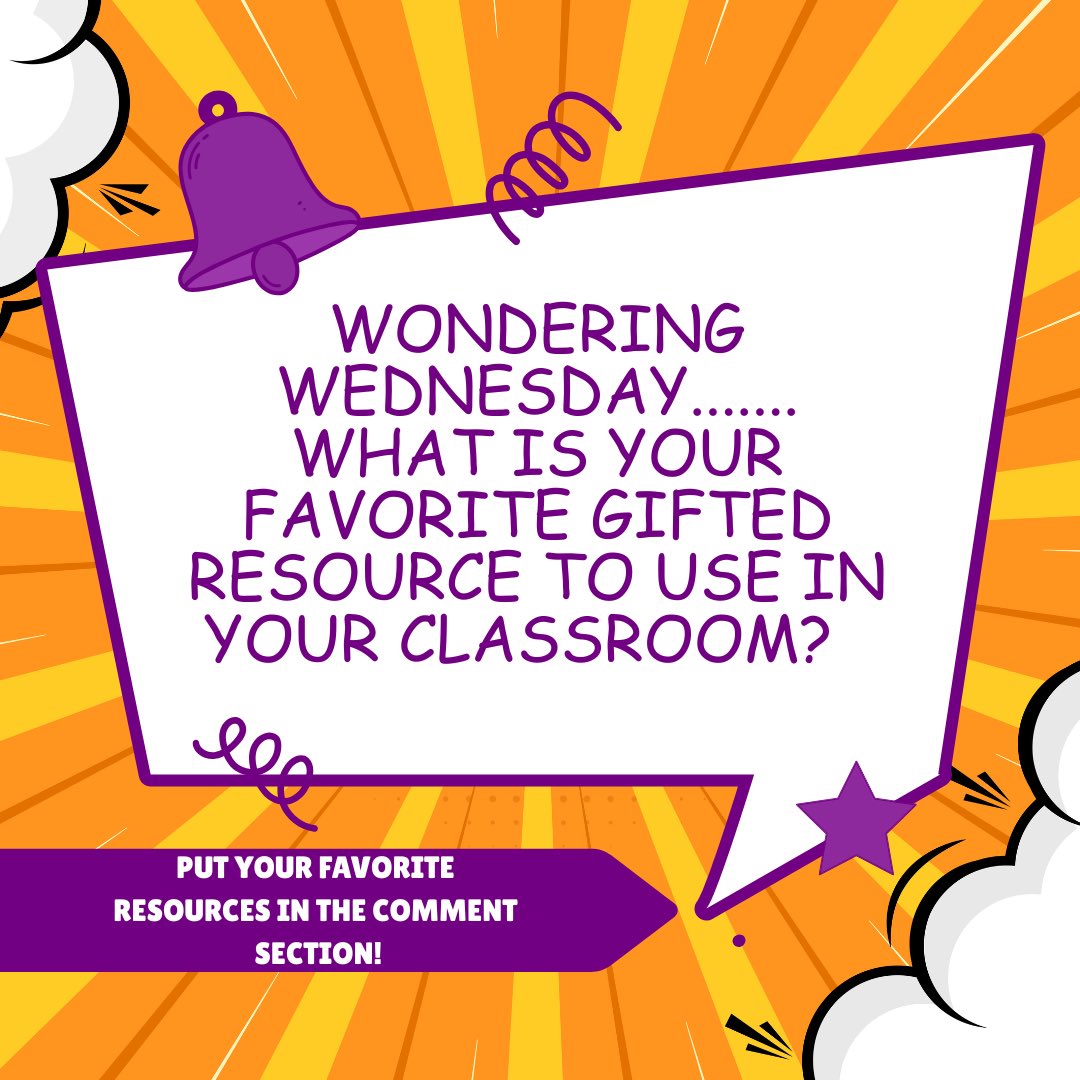 alabamagifted's tweet photo. What is your favorite resource to use with gifted learners? https://t.co/SkhKxiqphW