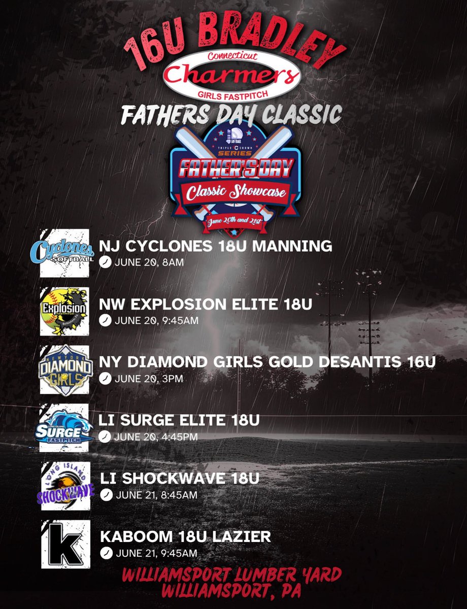 AleisGonzalez24's tweet photo. Heading to Williamsport, Pa this weekend. Happy Father’s Day!!! https://t.co/v9PKy0Qigb