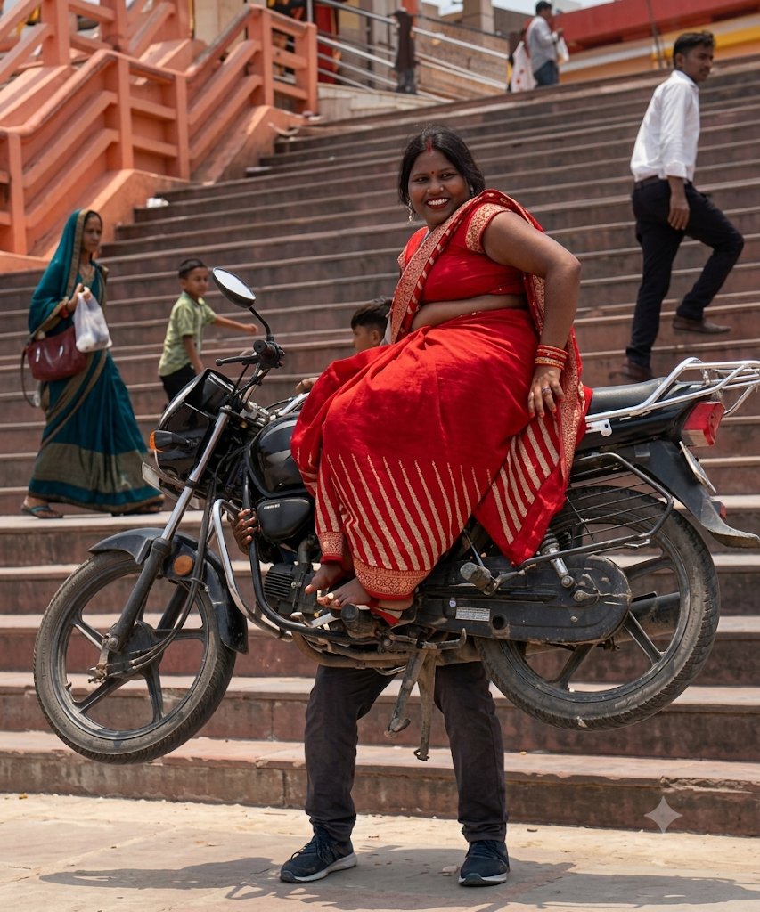 cutedinuv's tweet photo. पहले मंदिर जाते थे दर्शन करने... अब लोग पहुंच रहे हैं Reel बनाने।

उत्तर प्रदेश के प्रतापगढ़ से सामने आए एक वीडियो ने लोगों को हैरान कर दिया है।

बेल्हा देवी मंदिर घाट पर एक युवक ने फिल्मी अंदाज में बाइक उठाकर स्टंट किया, जबकि उसकी पत्नी बाइक पर बैठकर पोज़ देती नजर आई।

लोगों का कहना है कि रील्स और वायरल होने की चाहत में कुछ लोग अब अपनी सुरक्षा के साथ-साथ धार्मिक स्थलों की गरिमा का भी ध्यान नहीं रख रहे हैं।

कुछ सेकंड की वायरल वीडियो के लिए किया गया एक गलत कदम, कभी-कभी बड़ी परेशानी का कारण बन सकता है।

वीडियो वायरल होने के बाद पुलिस ने मामले का संज्ञान लिया है और जांच शुरू कर दी है।

क्या धार्मिक स्थलों पर इस तरह की Reel और स्टंटबाजी पर रोक लगनी चाहिए?