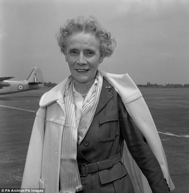 DrHelenFry's tweet photo. Mary Lindell, one of the few women parachuted into France for MI9, ran escape lines under the alias Marie-Claire.

Despite arrest and concentration camp imprisonment, she continued organising routes for downed airmen.

Her resilience helped save hundreds of Allied lives and exemplified MI9’s daring operations.

Have you heard of her before?