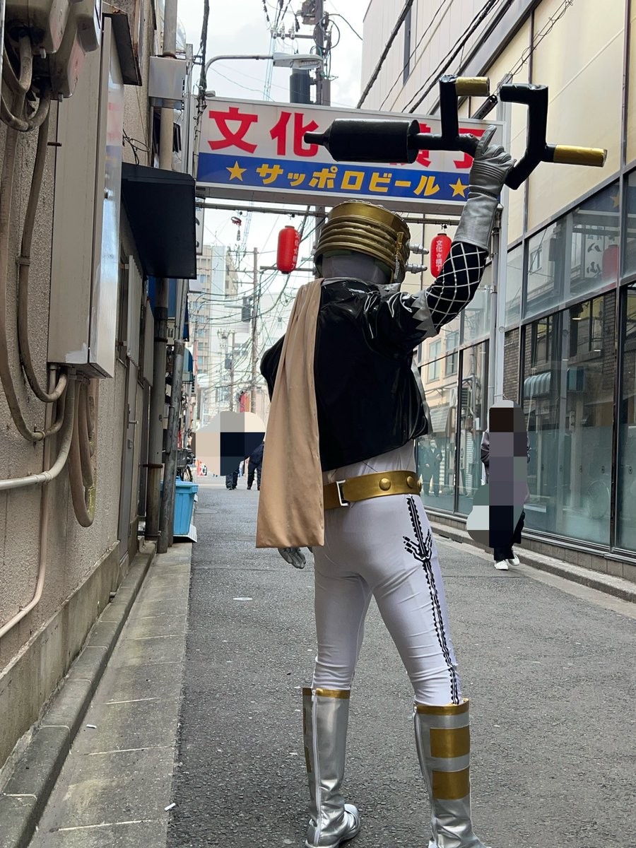 fbfighter07's tweet photo. #バックショットを晒すとRTがくるらしい

#戦闘員コスプレ https://t.co/v0aLfb0AHm