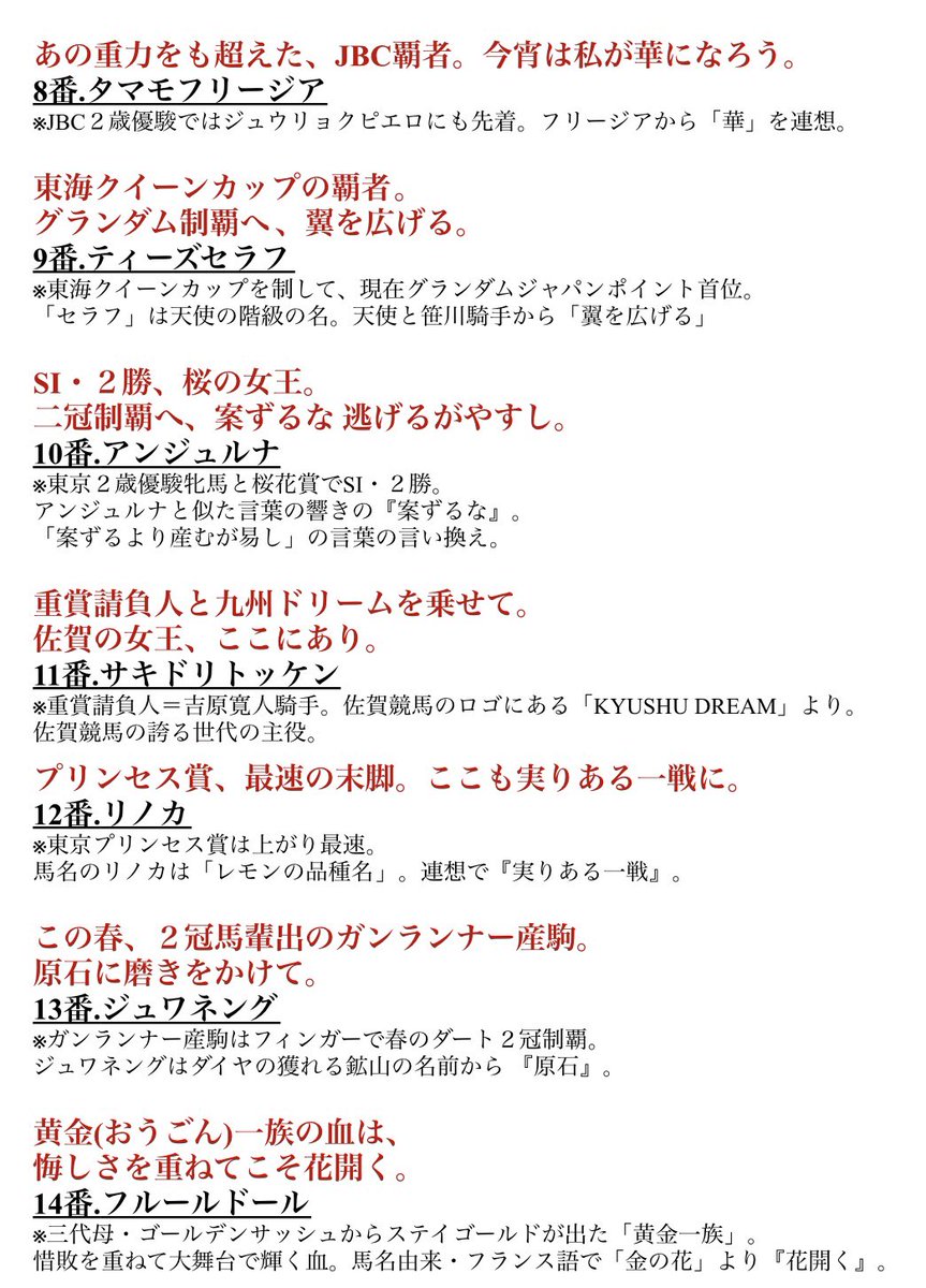 kosa_umakun's tweet photo. #関東オークス
岩田親子のワンツー！
勝ったのはペンダントでした🏇
砂のオークスもオルフェーヴル産駒が勝利する結果となりました。

馬場入場で実況の山中寛アナウンサーに読んでいただいた紹介コメントを掲載させていただきます。

ぜひ感想などお聞かせください🙇🏻 https://t.co/XdT67fDOis