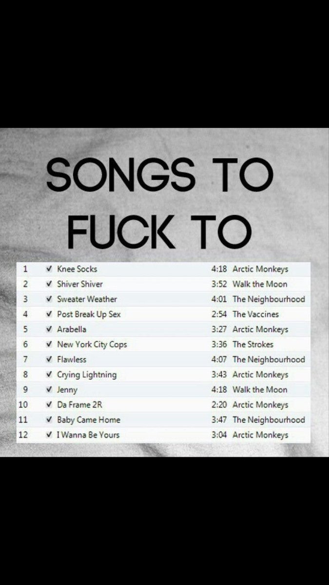 ALetterToMySons's tweet photo. Songs To Fvck To 📌 https://t.co/dTRTdkFZTK