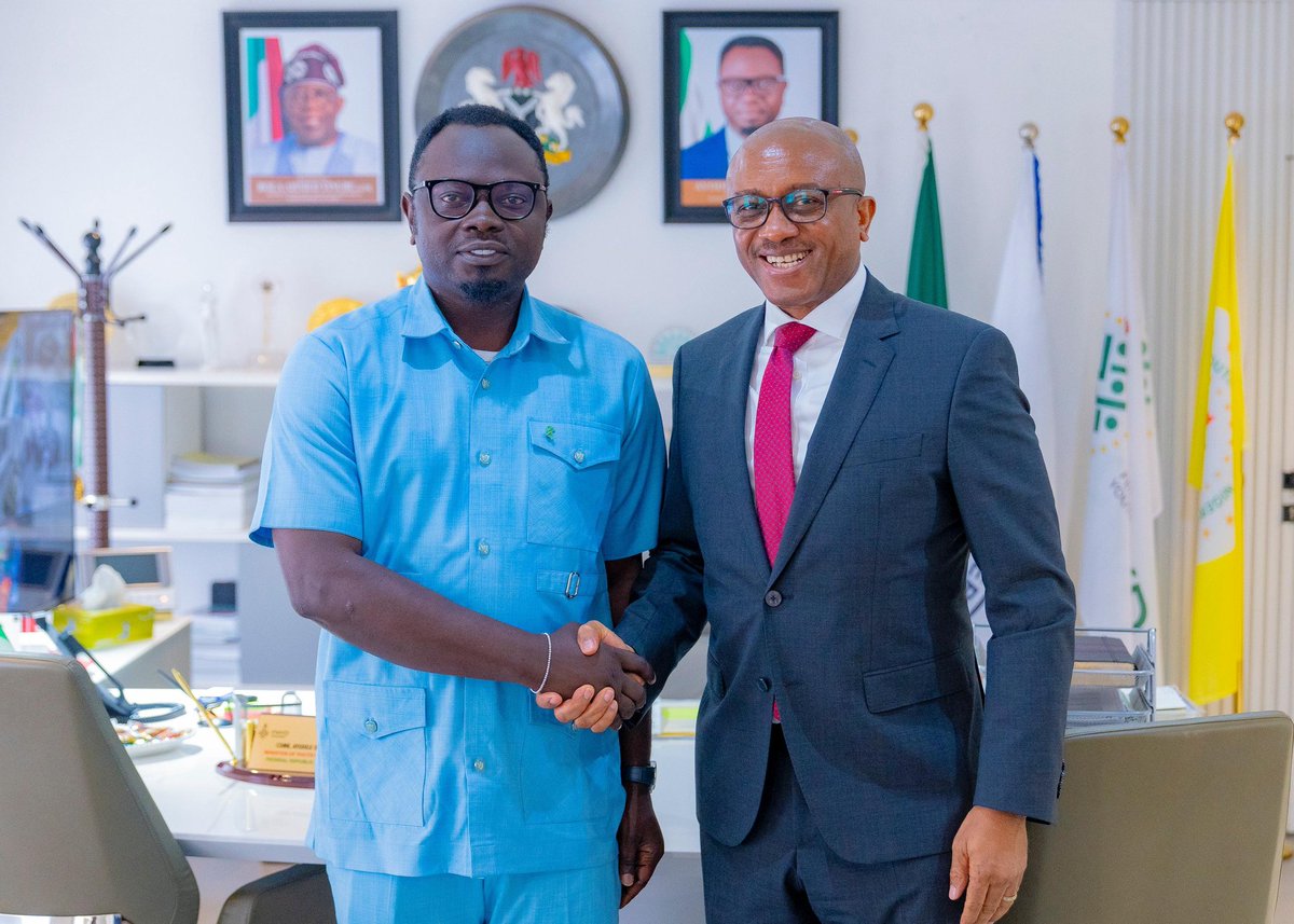 ayowisdom_'s tweet photo. Today, I received a delegation from Zenith Bank as part of our ongoing engagement with strategic private sector partners committed to expanding opportunities for Nigerian youth.

At the Federal Ministry of Youth Development, we recognise that government alone cannot unlock the full potential of our young people. Sustainable youth development requires strong collaboration between the public and private sectors.

This belief has guided our partnerships with leading institutions across different sectors. Through our collaboration with Providus Bank, we are supporting youth-led startups and entrepreneurship. With FCMB, we are advancing the Youth in Agribusiness Land Trust Fund to improve young people's access to agricultural opportunities. We are also working with Zedcrest Group on initiatives focused on skills transfer and workforce readiness.

Our discussions with Zenith Bank explored additional areas of collaboration that can further empower young Nigerians through entrepreneurship, skills development, financial inclusion and job creation.

The future of Nigeria depends on how well we prepare and support its youth today. We remain committed to building partnerships that translate into tangible opportunities and measurable impact for young people across the country.

#YouthDevelopment #YouthEmpowerment #PublicPrivatePartnerships #NigeriaYouth #FMYD #BuildingTheFutureTogether