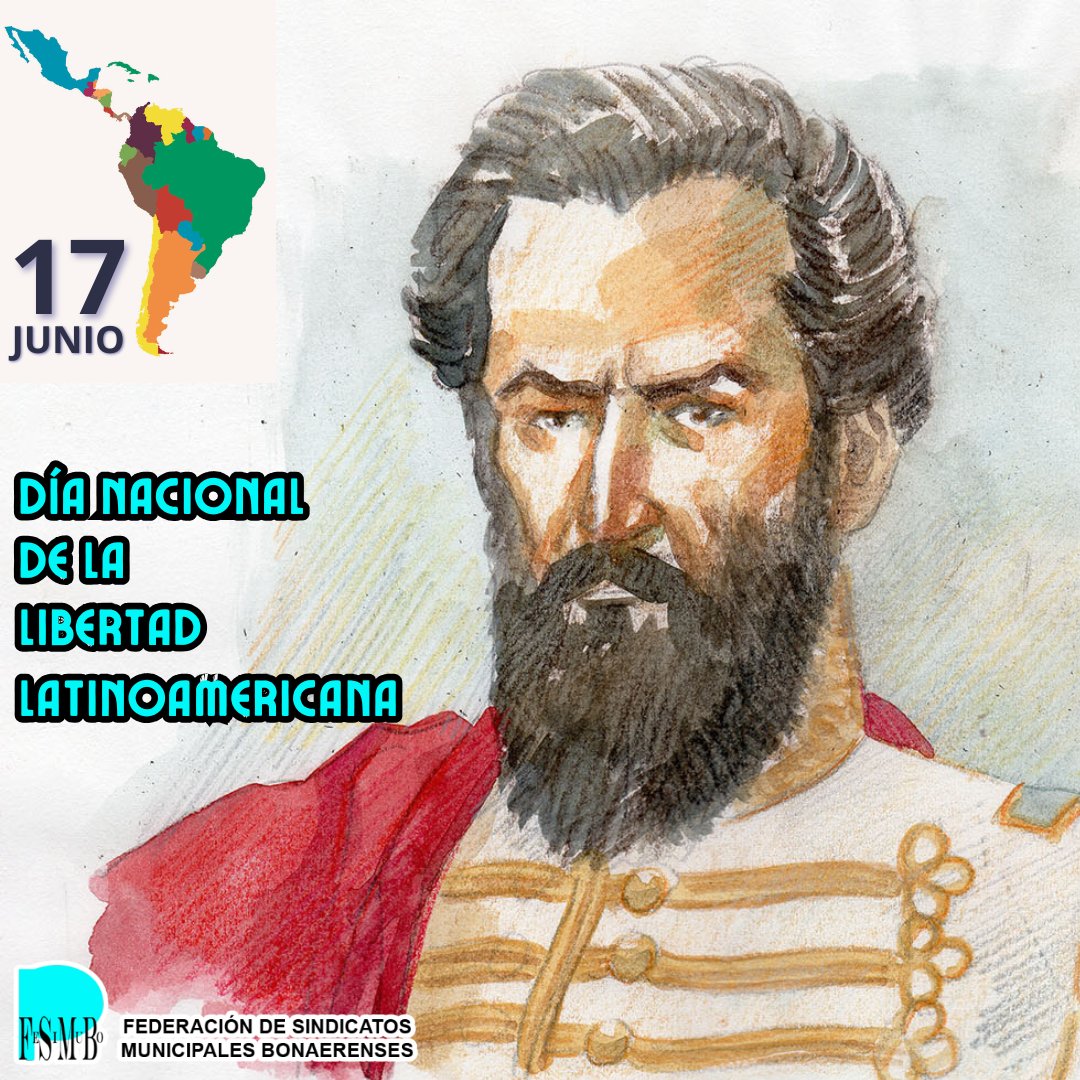 fesimubo's tweet photo. DIA NACIONAL DE LA LIBERTAD LATINOAMERICANA

Aniversario del paso a la inmortalidad del General Martín Miguel de Güemes. https://t.co/Ni1wANMEGr