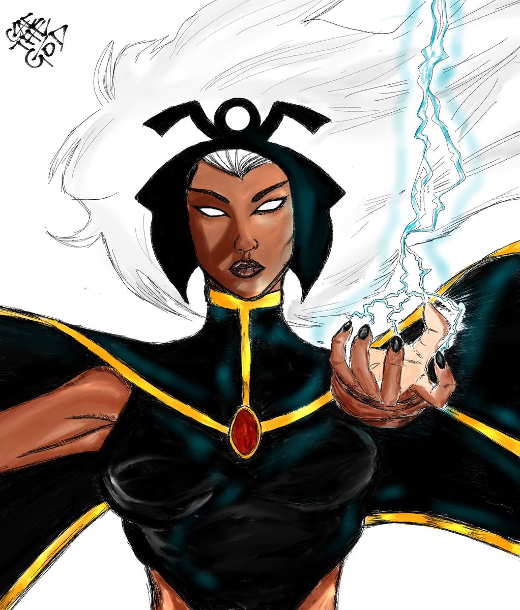 Claethegod's tweet photo. Another storm ⚡️ art i did awhile back . Wish they gave her her og skin in the game .
#storm #stormfanart #ororomunroe #xmen #xmen97 #marvelrivals https://t.co/tZaJKF3hou