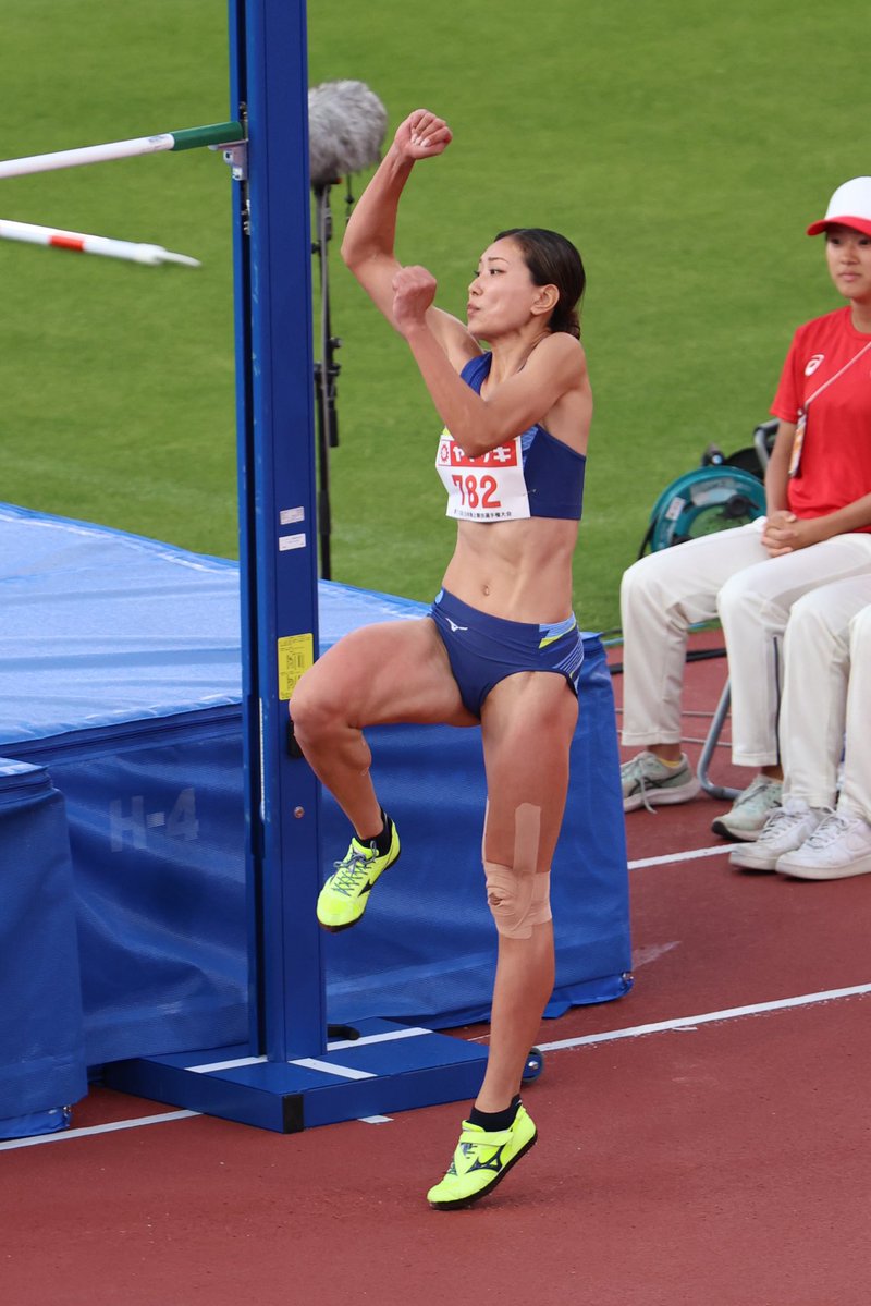 bubblenet0120_1's tweet photo. 2026.6.13  #パロマ瑞穂スタジアム
#女子走高跳
🥇#高橋渚 選手

#第110回日本陸上競技選手権大会
#陸上日本選手権 https://t.co/cKhBaUA4CP