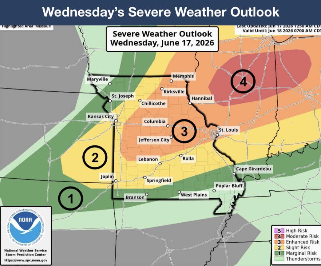 Missouri State Emergency Management Agency tweet media