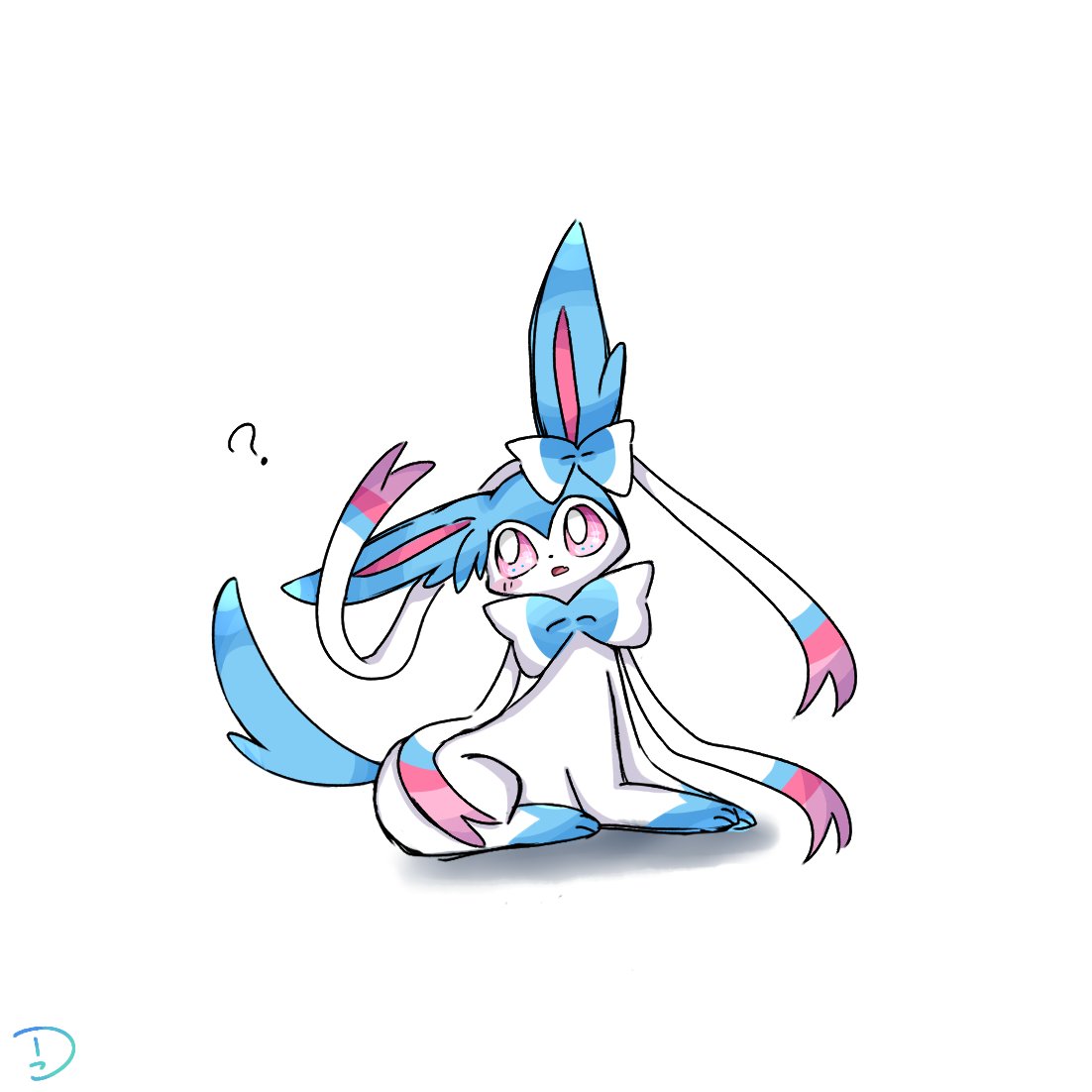 Tsu_k00's tweet photo. ニンフィアくん https://t.co/fcfDSGk3DB