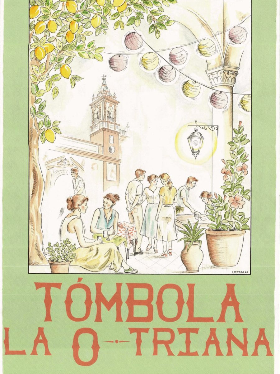 DtoTriana's tweet photo. ✨Tómbola Hermandad de la O✨

📣Mañana da comienzo la XL Edición de la Tómbola benéfica de la Hermandad de la O, cuyo objetivo principal es recaudar fondos para su obra social “Esperanza y Vida”

📍Paseo de la O
🗓️18,19 y 20 de junio
🕢21:00-1:30 https://t.co/yTPQLfzN9A