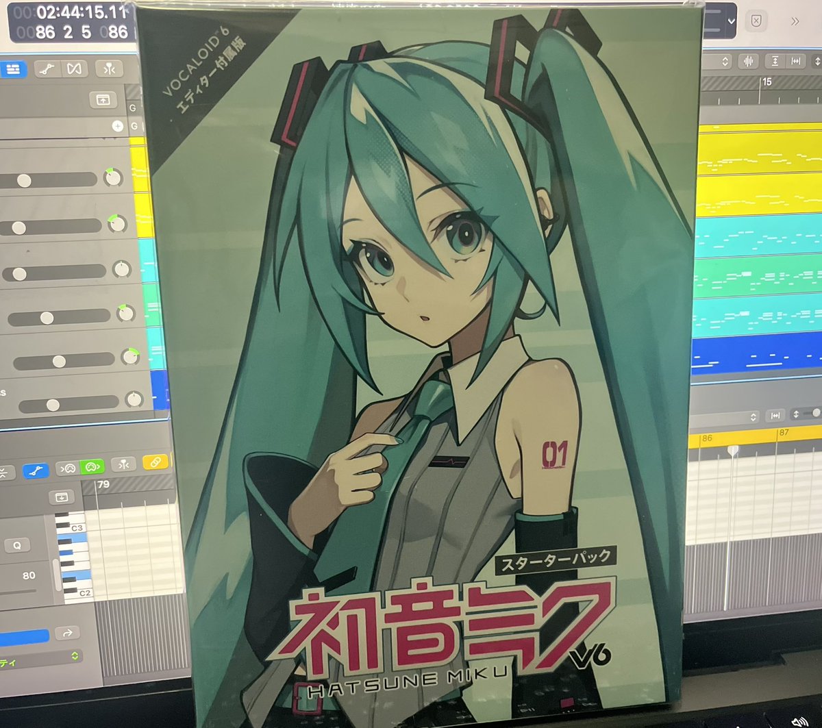 20L1ck's tweet photo. 我が家に来たよ〜〜
いらっしゃい、ミクV6🙌 https://t.co/xkX4Nrhpao