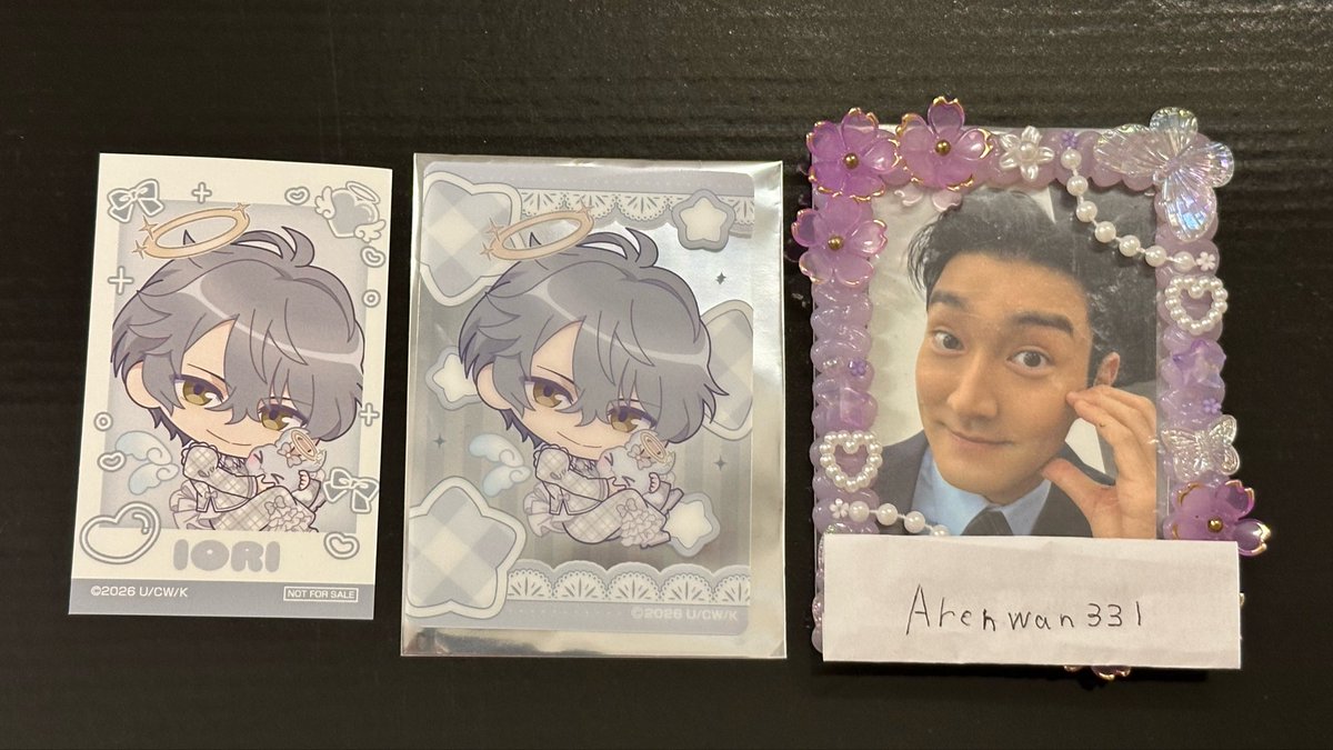 Arenwan331's tweet photo. 【交換】BROTHERS CONFLICT ブラコン
キャラウムカフェ 特典　フォトカード ミニキャラクリアカード

譲)ミニキャラクリカ ▶︎祈織
特典 フォトカ:▶︎祈織

求)ミニキャラクリカ▶︎昴
特典フォトカ▶︎右京

郵送交換
出来ればまとめて優先。お気軽にお声かけください✨️ https://t.co/4pxxLnbRkx