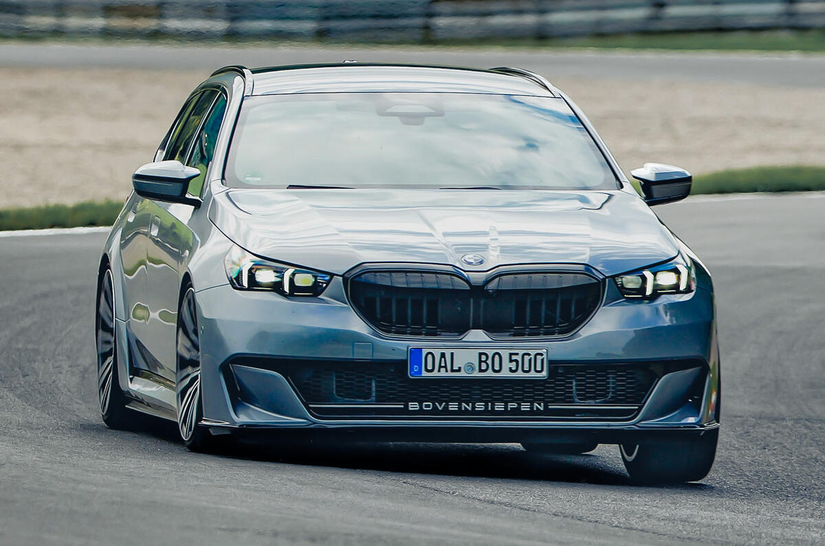 autocar's tweet photo. 💨790bhp successor to the Alpina B5 driven - this is the Bovensiepen 05 GT https://t.co/U6tBsiG9bm