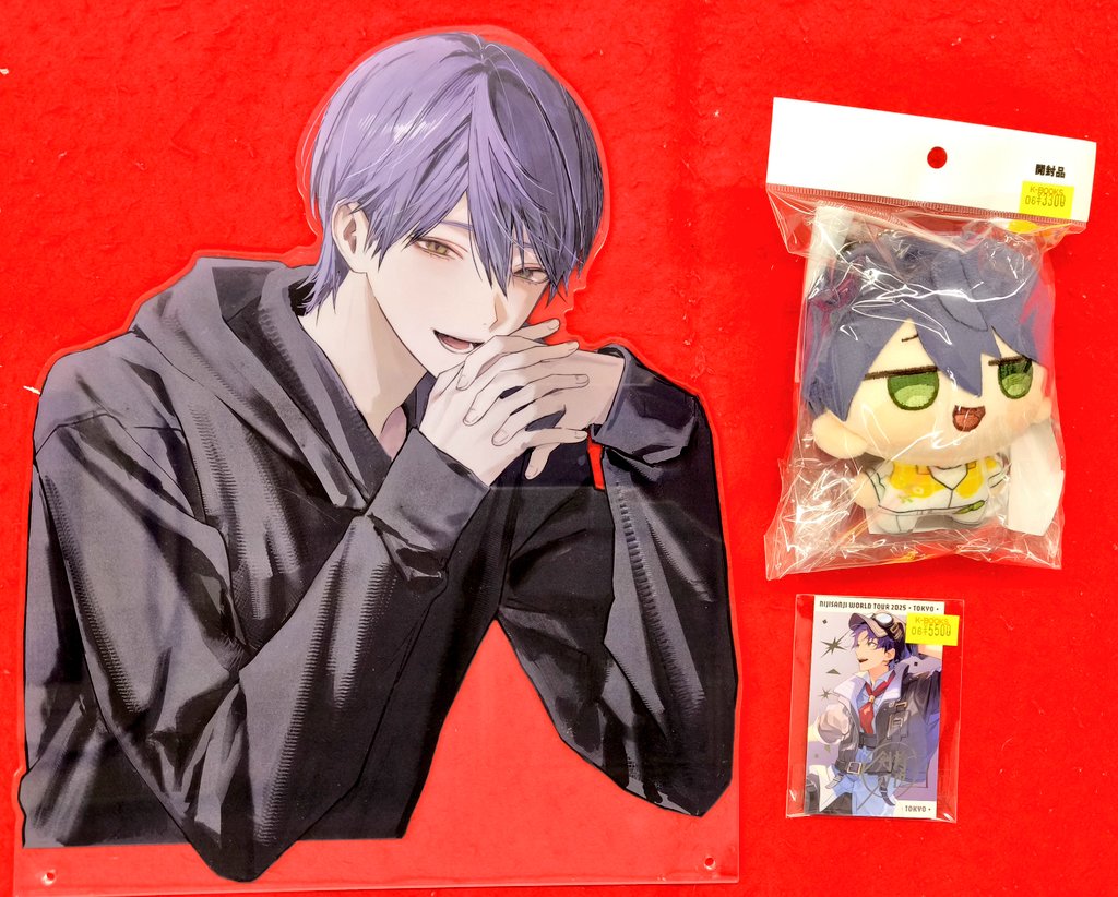 入荷情報】にじさんじ 束縛グッズ ダイカットアクリルパネル(カード