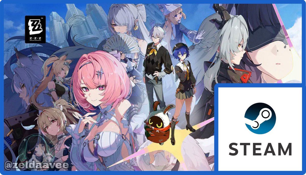 zeldaavee's tweet photo. Sigo viendo gente preguntando qué tiene de bueno que ZZZ llegue a Steam.  

Bajo mi punto de vista, estas son las ventajas:  

- La plataforma de juegos para PC más completa 
- Biblioteca unificada 
- Horas registradas 
- Capturas, reseñas, guías y comunidad en el mismo sitio 
- Más accesible para jugadores nuevos 
- Funciones sociales de Steam 
- Más opciones de pago 
- Integración oficial con Steam Deck  

Puede parecer una tontería, pero para los que jugamos varios gachas en PC esta opción es TOP.