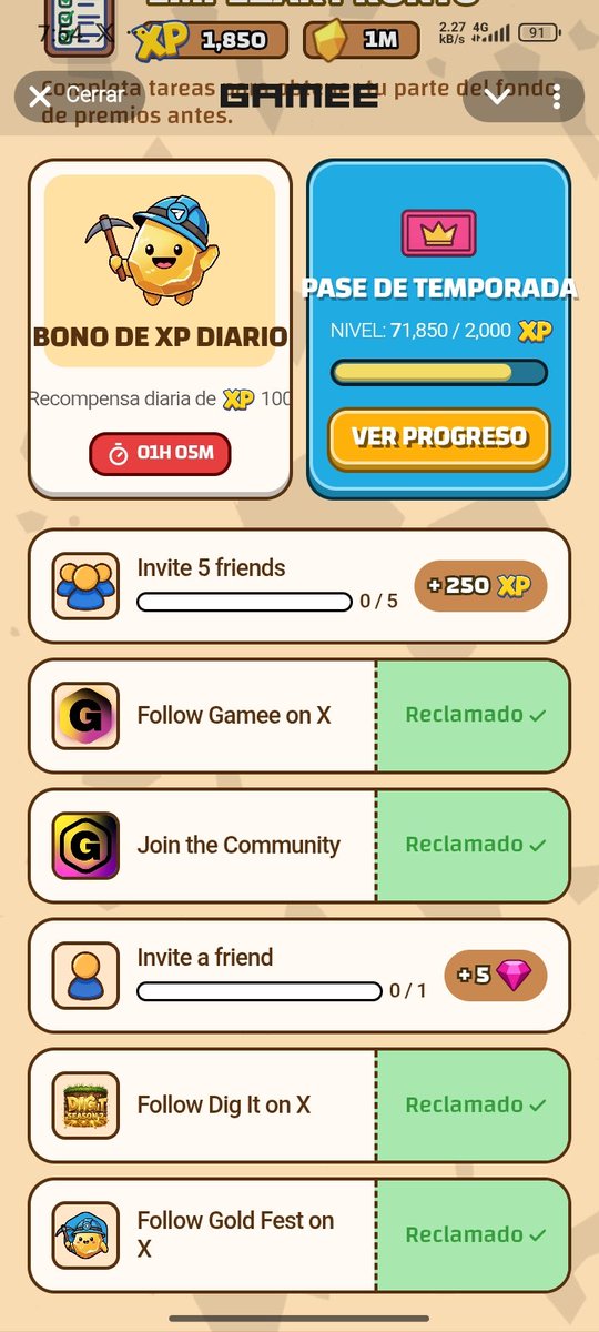 YOANY1986's tweet photo. @DigItGoldGame 
@GoldFestGame
@GAMEEToken https://t.co/TQAqkzutym