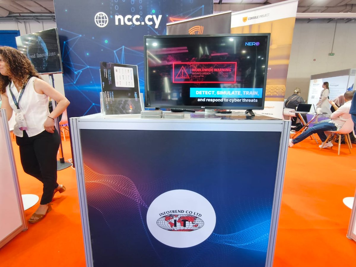 NEROcybersec's tweet photo. π Meet the NERO team at @beyondtechexpo 2026!
π£ Our partners from @InfotrendLs and @ebostechnologie are in Athens, showcasing the #NEROMarketplace and sharing how the #NEROProject is strengthening #Cybersecurity and #CyberResilience across critical sectors. π
π€ Stop by, connect with the team, and discover the future of #CyberResilience!
π Metropolitan Expo, Athens
π
17β19 June 2026
π https://t.co/RtHleFnyf7
#Innovation #DigitalTransformation #EUProjects #CyberInnovation