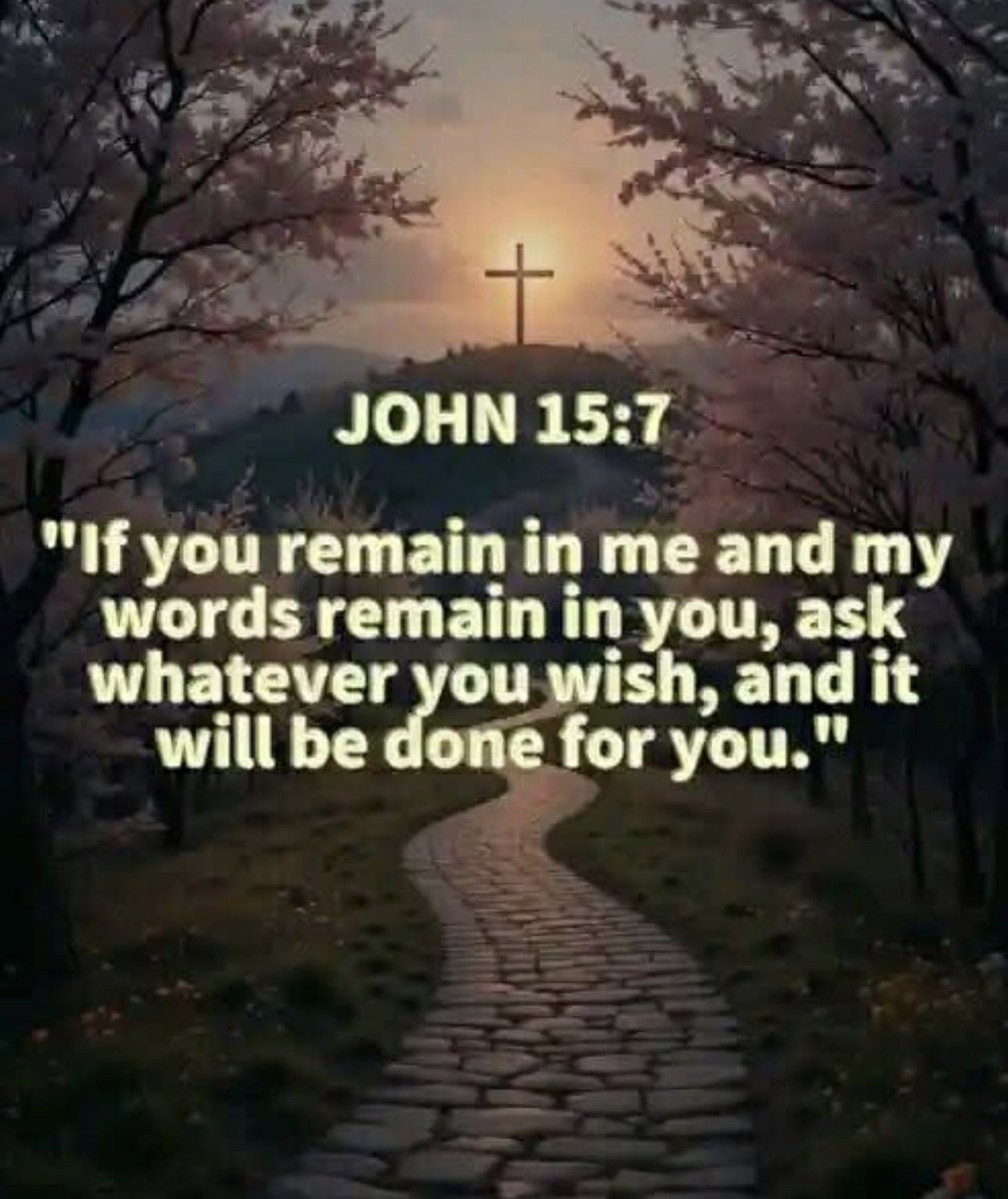 SelahInZion's tweet photo. John 15:7 https://t.co/Athue58WeI