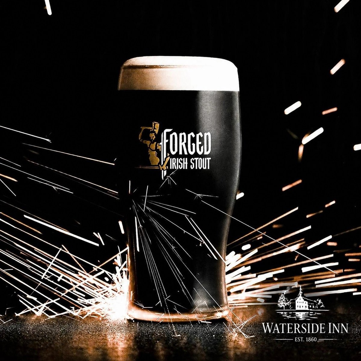 thewaterside26's tweet photo. It’s finally here! We’re the first in Leigh to have Forged Irish Stout on draught. Come and get stuck in before everyone else does: proper stout for a proper session. 🍻
Your seat’s waiting at the Waterside.
#ForgedIrishStout #Leigh #WatersideInn #Stout https://t.co/pN8yOPcuYU