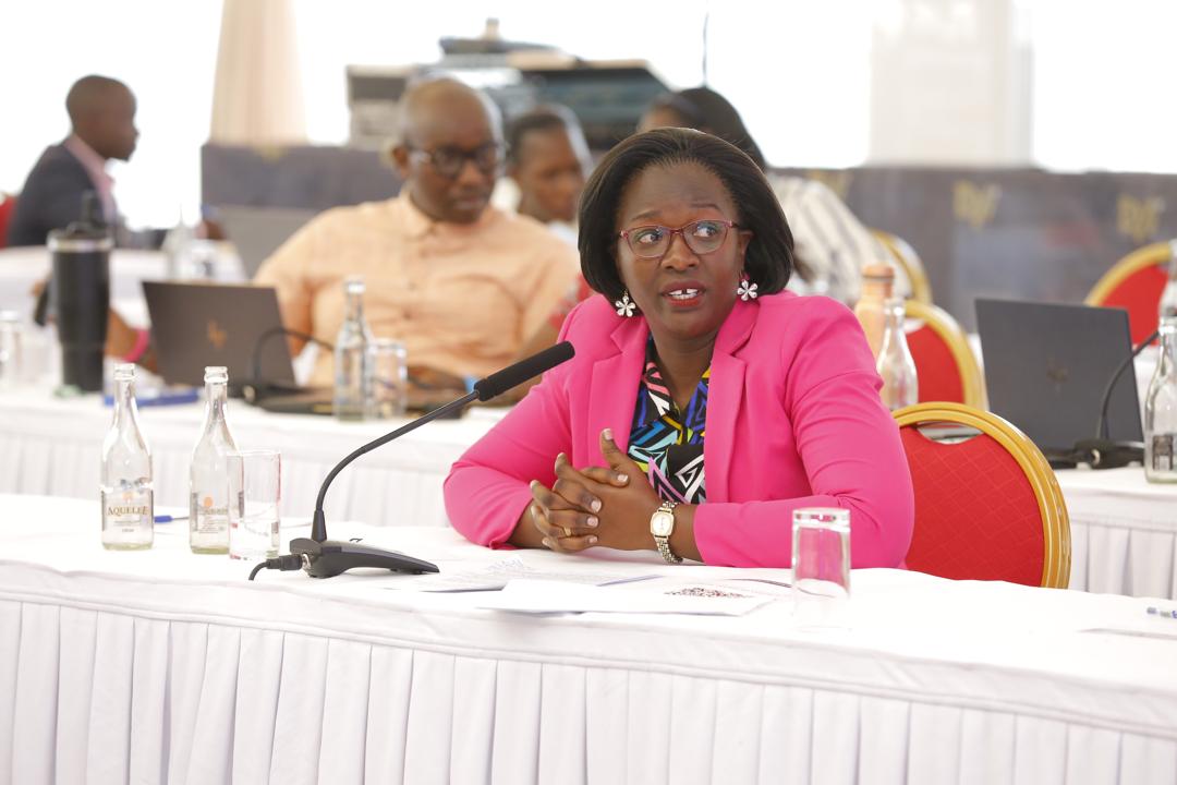 UNABSEC_UG's tweet photo. UNABSEC PARTICIPATES IN 11TH BUDGET DIRECTORATE RETREAT PANEL DISCUSSION

Earlier today, @UNABSECPresidnt, Mrs. Kiara Binta Nkuranga, participated in a high-level panel discussion during the 11th Budget Directorate Retreat organized by the Ministry of Finance, Planning and Economic Development, @mofpedU at Lake Victoria Hotel, Kigo.

Under the theme “Enhancing Budget Credibility and Execution for Fiscal Sustainability and Improved Service Delivery,” she highlighted the need for the FY2026/27 Budget to strengthen private sector participation, particularly for local contractors, suppliers, and engineering firms.

She emphasized the need for:
✓ Timely payments to contractors & suppliers to support business sustainability
✓ Stronger local content implementation in public procurement
✓ Improved access to affordable financing for contractors and suppliers
✓ Investment in skills development, innovation, and digital technologies
✓ A supportive procurement environment that enables Ugandan companies to grow and compete regionally

@UNABSEC_UG remains committed to advocating for policies that strengthen the construction sector and empower local enterprises to contribute to Uganda’s economic transformation.

@mofpedU @MoWT_Uganda @PPDAUganda @UIPE_Uganda @UgArchSociety @SurveyorsofUG @AREA_Ug @PSF_Uganda @UACE_Uganda