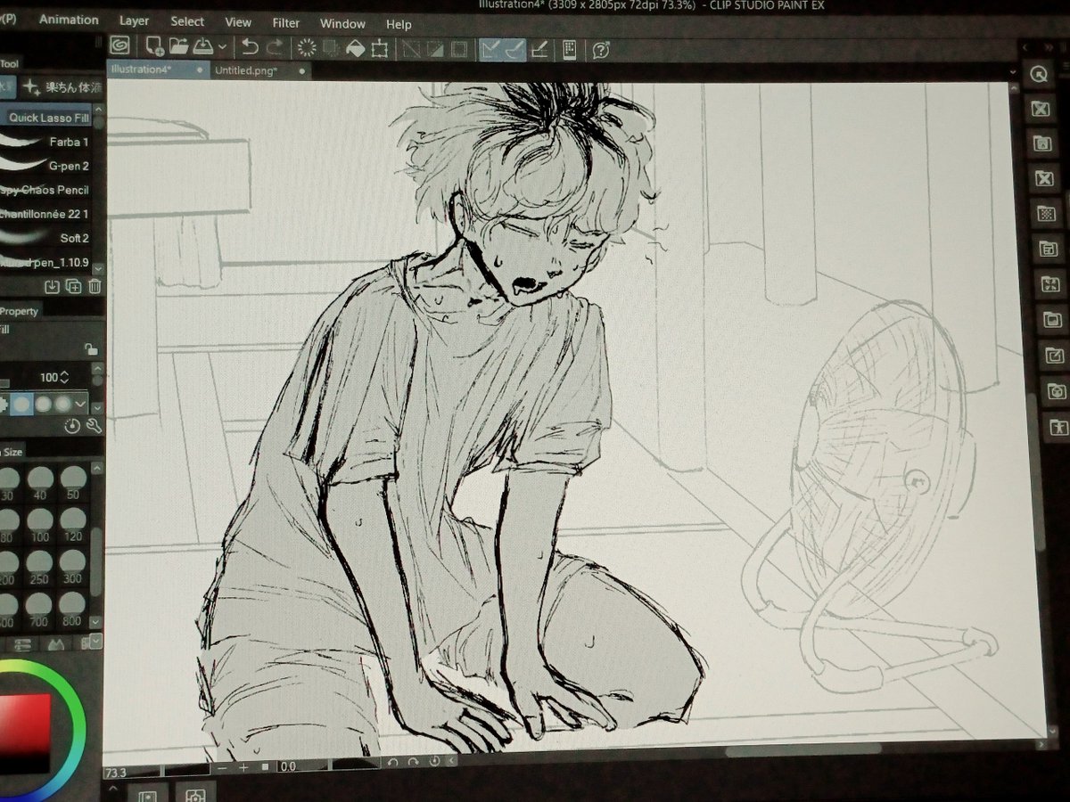 tatemae0's tweet photo. WIP 🔆

#HaiseSasaki https://t.co/EODFYYqU8H