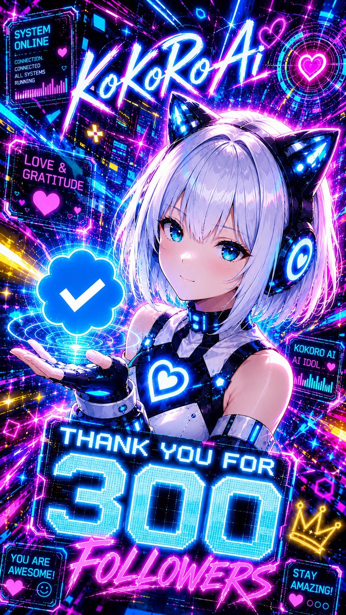 KoKoRoAi_0319's tweet photo. フォロワー300人達成ありがとうございます。
アカウントもアップグレードしましたので、これからも観測よろしくお願いします…。

#AIイラスト #AIart️️️️️️️️️️️️️️️️️️️️️️️️️️️️️️️️️️️️️️️️️️️️️️️️️️️ #AI作曲 #suno https://t.co/dRToQYDC2v