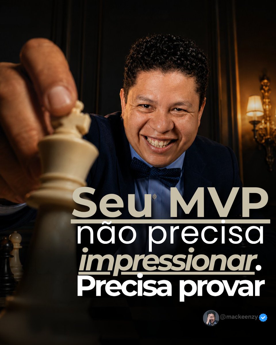 Mackeenzy's tweet photo. A maioria dos fundadores confunde progresso com polimento.
Com qual tipo de fundador você gostaria de lidar hoje?

#pitchperfeito #mvp #empreendedorismo #startups #edsonmackeenzy https://t.co/sl4RKILNRl