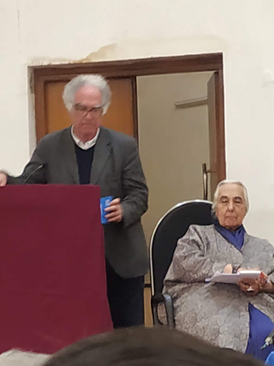 anuarunima1's tweet photo. When the wonderful Professor Carlo Ginzburg had come to JNU (February 2019). His stimulating and powerful work has influenced generations of historians. It’s hard to believe an entire generation of greats is passing away. https://t.co/8m0PZ67kI3