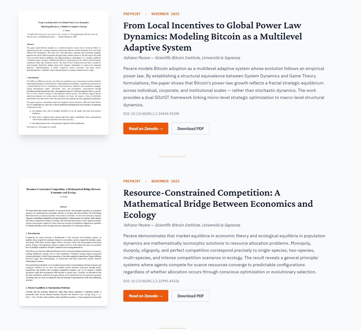 Giovann35084111's tweet photo. Check out our 2 new papers in pre-print format on the Scientific Bitcoin Institute website. 

https://t.co/FSqAz6ABC8 https://t.co/T8avWIcGcY