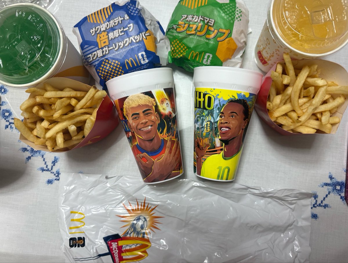 マクドナルド🍔🍟 #ワールドカップ⚽️ スペイン🇪🇸 ラミン・ヤマル
