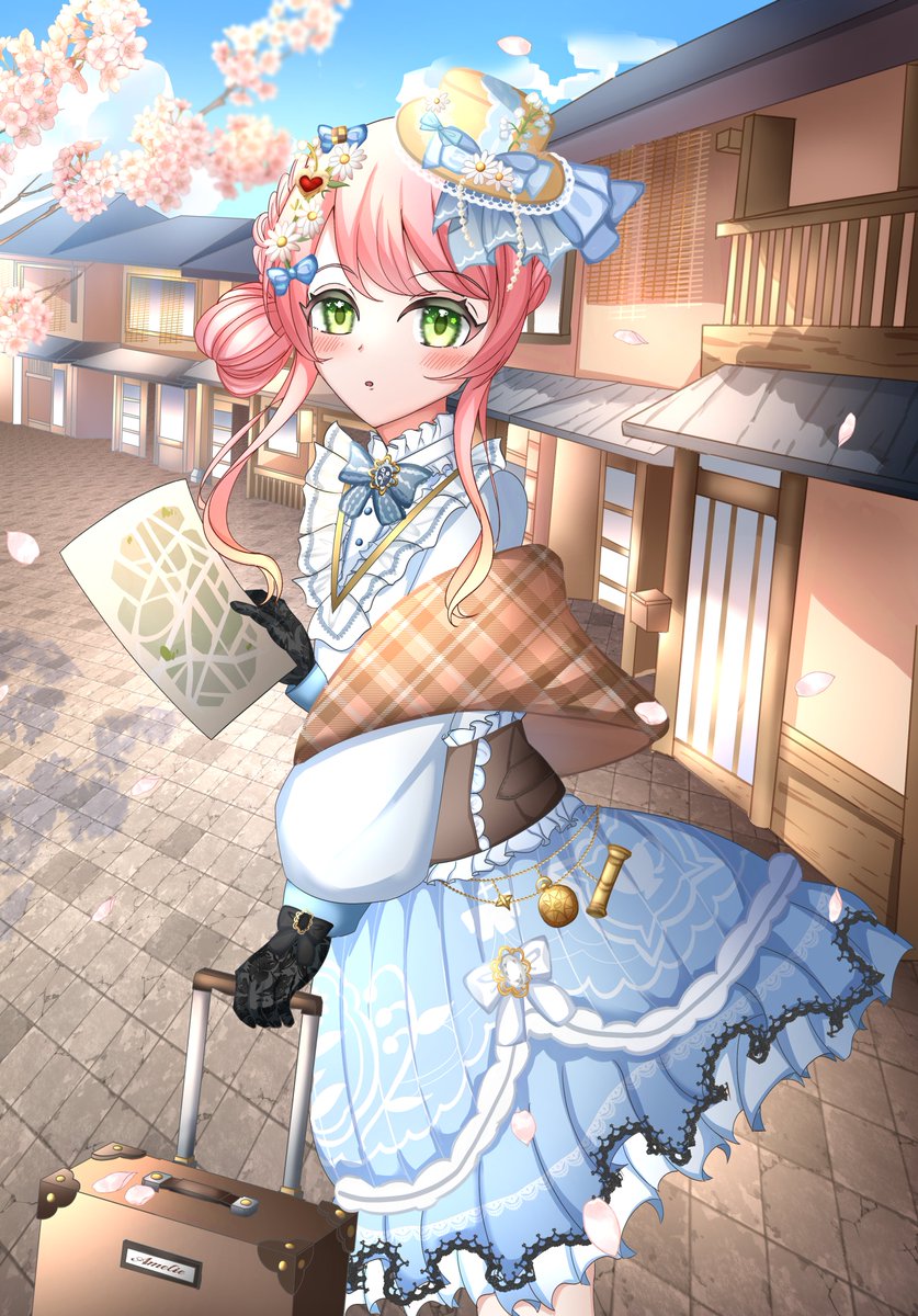 dopyapya's tweet photo. skebありがとうございました！🌸
 #skeb #commissionㅤㅤㅤ https://t.co/mpU8kPsl2k
