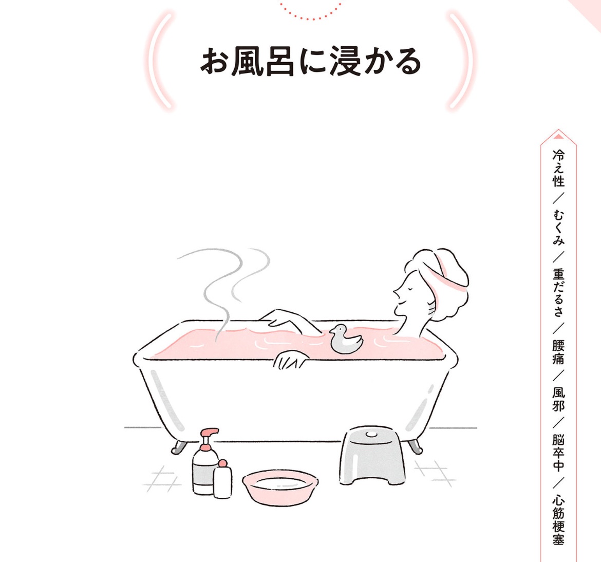 harikyumorita's tweet photo. 湿度が高い時期は、腰が辛くなりやすくなります。
足腰を冷やさず温めたり、入浴で適度に汗をかくことが梅雨対策。
15分ほど浸かれる水温で、ゆっくり入りましょう。無理はしなくて大丈夫です。
体の要を傷めると、様々な不調に発展しやすいため、早めの養生を心がけてください。 https://t.co/Az6SBQx0r1