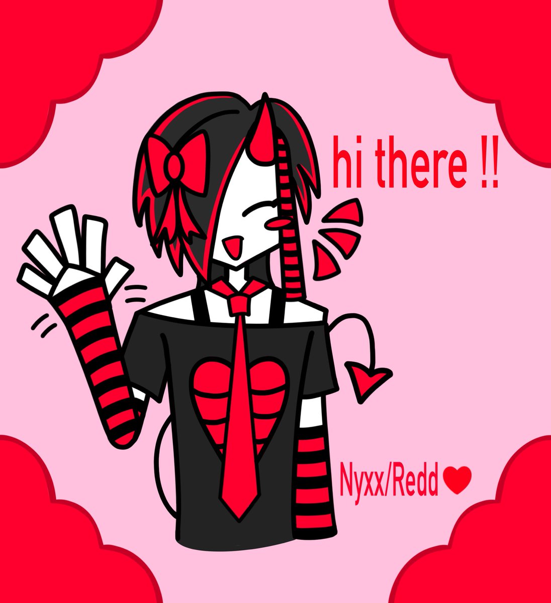 Nyxlovesichance's tweet photo. Hiiiiii :D
Digital version of that doodle !! #CopytheExploiter #ocsona https://t.co/yWxnwu7MQc