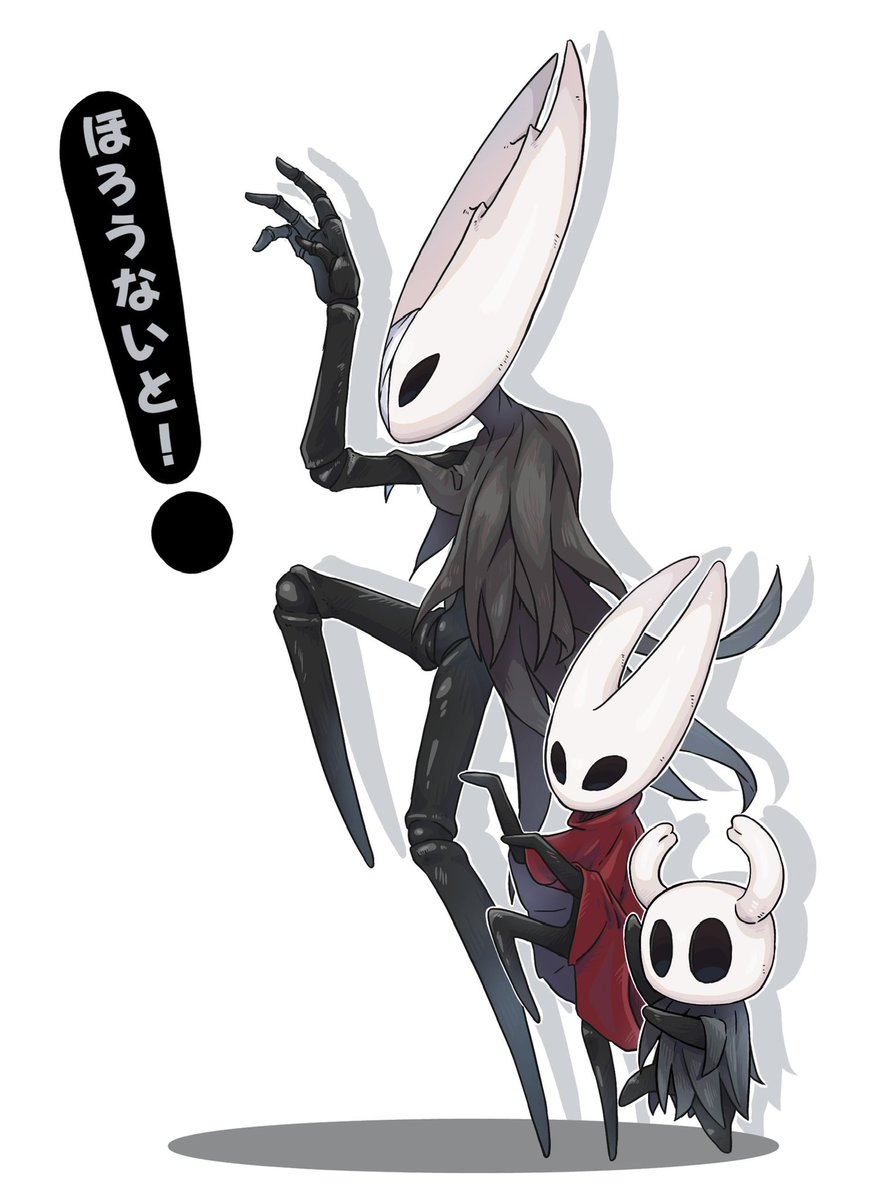 Hirakue012's tweet photo. よつばとパロ
 #hollowknightsilksong https://t.co/PU8NUW4JeA