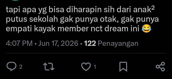 tsh_yaa's tweet photo. Mungkin elo kali yang gak punya otak🙄 https://t.co/6CYmTk9XA9