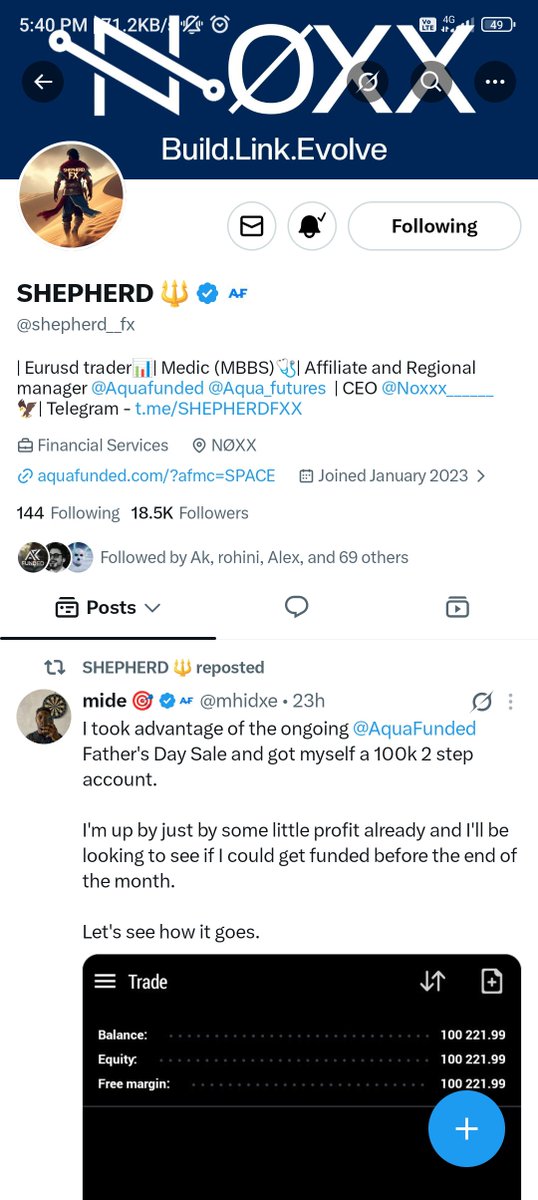 soham30532's tweet photo. @Joze_Gold @AquaFunded @LewisAquaFunded @shepherd__fx Just followed everyone and RT’d the promo!   Been grinding consistency on demo for months and a funded 10K from @AquaFunded
 would genuinely change the game for me right now
@rohini789095750
@aartijadhav2002
@sushantusu get in guys 
All steps done proof attached https://t.co/KMESFF6jhj