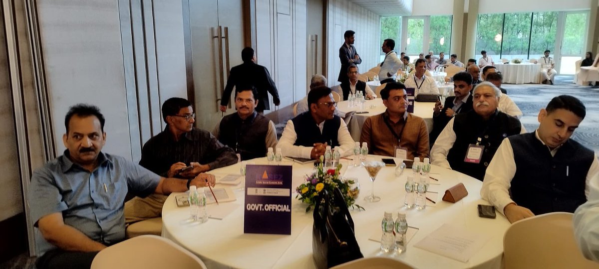eepcindia's tweet photo. #12YearsOfSeva 
#LongestServingElectedPMModi

*EEPC India was invited to attend an outreach program - "12 Years of Achievements and Progress of SEZs of Gujarat & Vision for Future"in Ahmedabad on June 17, 2026.

Chief Guest 
📍Shri Ajay Bhadoo, IAS, Additional Secretary, Ministry of Commerce and Industry, Government of India.  

Guest of Honour, 

📍Shri Swaroop P, IAS, Industries Commissioner, Gandhinagar 

were present and interacted with the members.   

💫*From EEPC INDIA, 

🔹Mr Rohinton Engineer, Dy Regional Chairman (WR), EEPC INDIA

🔹Mr Samir Vaishnav, Rajkot Chapter Convenor, 

🔹Mr Sachin Patel, 

🔹Mr Subag Ankoliya, 

🔹Mr Girish Gajjar, 

🔹Mr Kirti Gajera, 

as members of EEPC INDIA @eepcindia 

🔹Mr Sudhakaran Nair, Sr. Deputy Director @eepcindia 

also participated at the outreach programme.

@AjayBhadoo 
@RajeshAgrawal94 
@DoC_GoI 
@PIBAhmedabad 
@GandhinagarMC 
@CollectorGnr 
@icgujarat