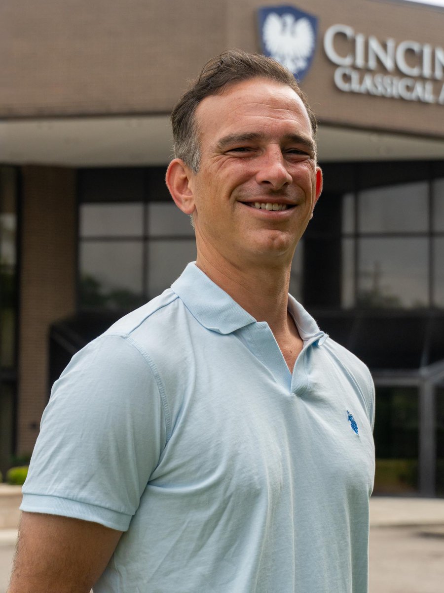 CincyClassical's tweet photo. Cincinnati Classical Academy is happy to announce that Mr. Kevin Bissmeyer has joined the school as our new Director of Athletics! You can read more about Mr. Bissmeyer in our release below.

Welcome to CLASSICAL, Mr. Bissmeyer! https://t.co/046QL4Ry2H
