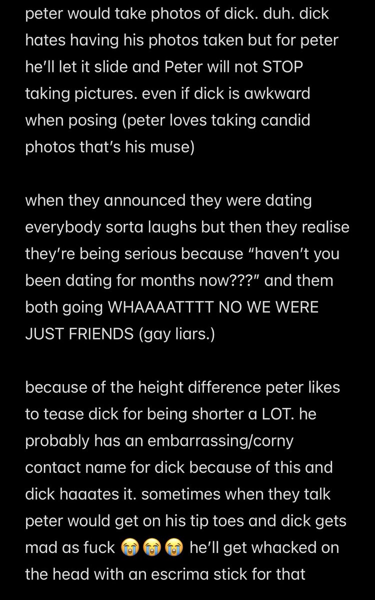 2kneuron's tweet photo. my essay on spideywing’s dynamic/justification #spideywing (you dont have to read all of it if you don’t want!!!) sharks invest in me pls https://t.co/dXwYS503io