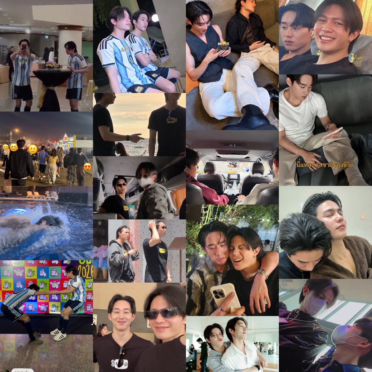 WilliamEst4eva's tweet photo. No wonder why everyone who sees them think they’re dating cause this is them at every chance they get😭😭😭 They’re either sitting on eachother, sticking together, watching eachother, putting their leg on eachother and being clingy😭😭😭 https://t.co/vuk3P3IGEV