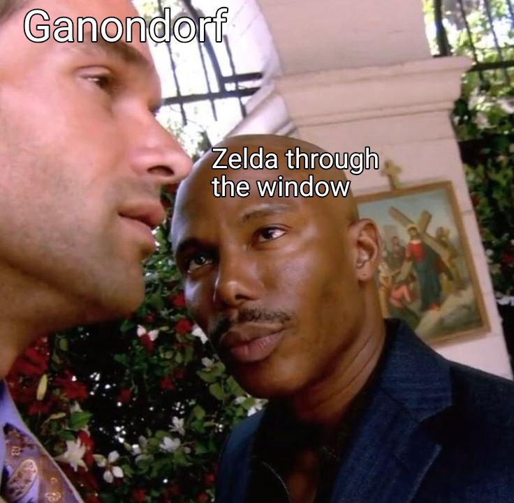 Althorienn's tweet photo. Posted this on reddit and I thought of posting it here too lol
I kinda wish we could see scenes of Zelda just staring at Ganondorf with THIS specific look on her face in every occasion they're in the same room 😭😭 https://t.co/41rH73GUYg