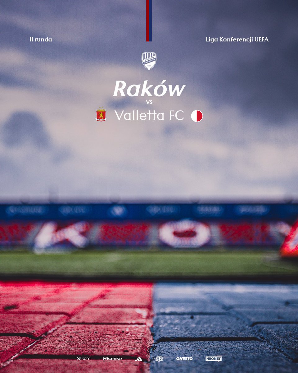 Rakow1921's tweet photo. No to już wszystko jasne! Valletta FC 🇲🇹 będzie naszym rywalem w II rundzie el. Ligi Konferencji UEFA.   

Mecze odbędą się 23 oraz 30 lipca. Pierwsze spotkanie zagramy przy Limanowskiego 83, a rewanż rozegramy na Malcie ⚔️

Jak oceniacie losowanie? 🤔

#UECL https://t.co/31QEY4yhxd
