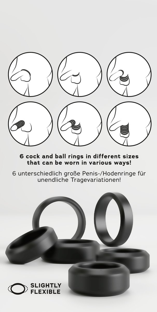 Steeltoyz_de's tweet photo. One ring is good.
Six are better. 😈

6 sizes.
Slightly flexible.
For cock, balls or both.

What would you choose?

A: cock ring
B: ball ring
C: both together
D: test them all first

👉 https://t.co/l0hkwHh0Gy

#Steeltoyz #Cockring #Ballring #GayToys https://t.co/06ZAr9n6q9