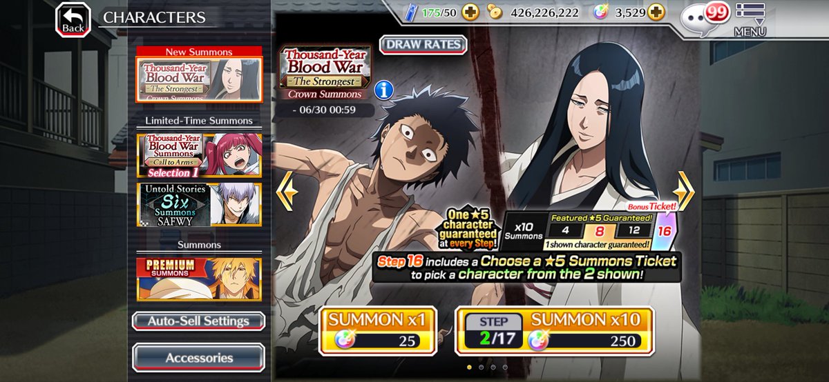 DMAJICM's tweet photo. @bleachbrs_en Super lucky today. I got both of them in the first multi. I like the new 5 star steps rates. https://t.co/MsZzKKRZBN