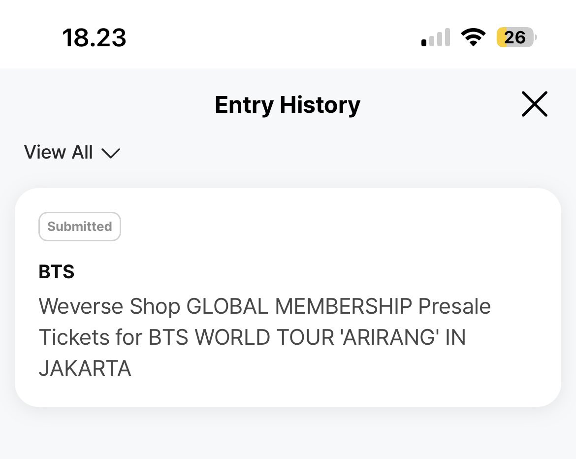 NovaKookie's tweet photo. Mau sharing membership buat day 3 besok, ada yg mau?
Aku cat 2 yak. Avail 2 slot tiket dan 1 akun tik ajah.
Yg army army ajaaahh
#BTS_ARİRANG #day3 #bts https://t.co/gc4X0VmQuK