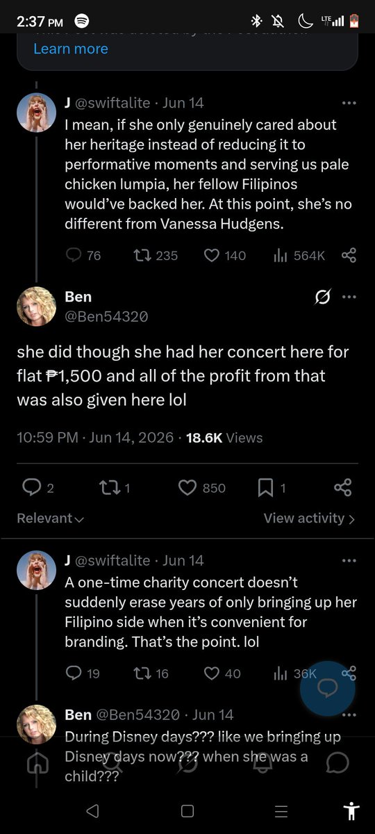 Ben tweet media