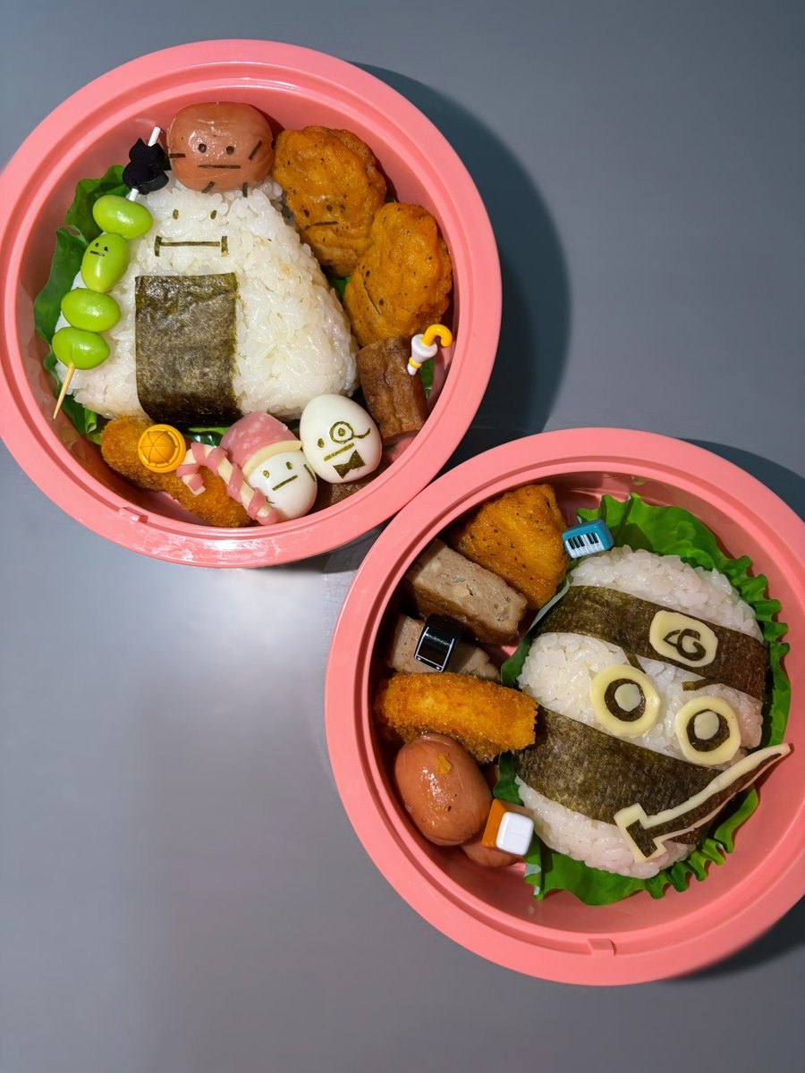 epicode_toa's tweet photo. 8人兄弟現役アイドルが作る

弟たちの遠足の日のキャラ弁🍙 https://t.co/bxmwaxmVWg