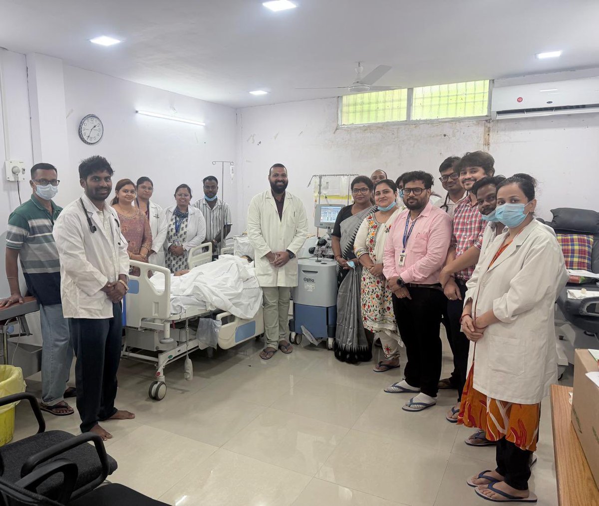transmedmkcg's tweet photo. We sincerely express our heartfelt gratitude to all those who contributed to the successful initiation and conduction of Therapeutic Plasma exchange (TPE) services.
#TPE https://t.co/SHOBjegrCD